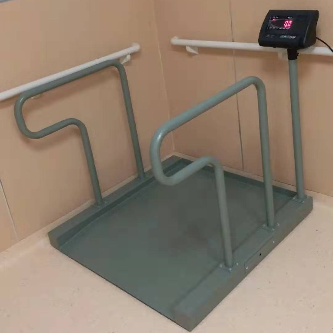 宿衡提供血液透析专用电子秤  1米1米地磅结构轮椅称