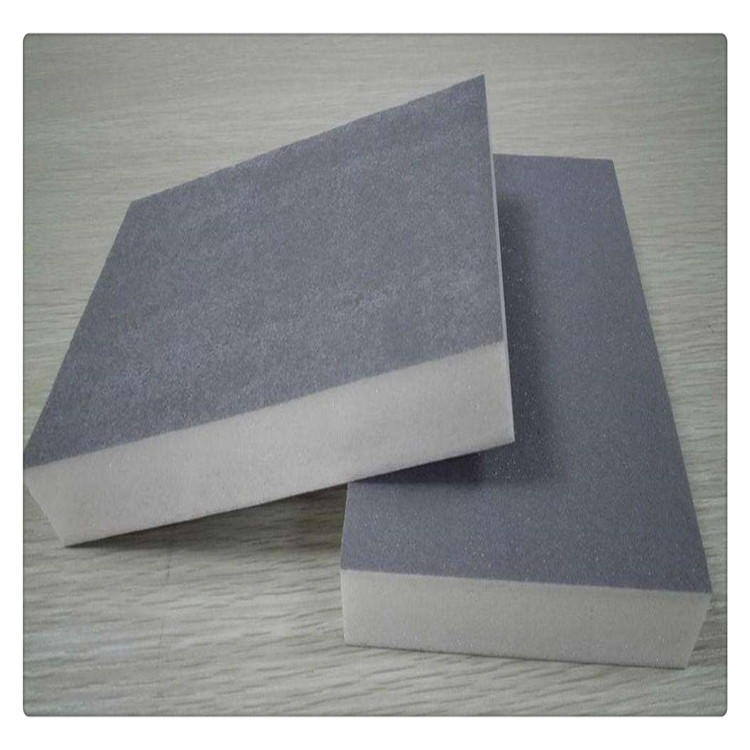 聚氨酯复合板 A级防火硬泡外墙保温复合板 双面水泥基聚氨酯