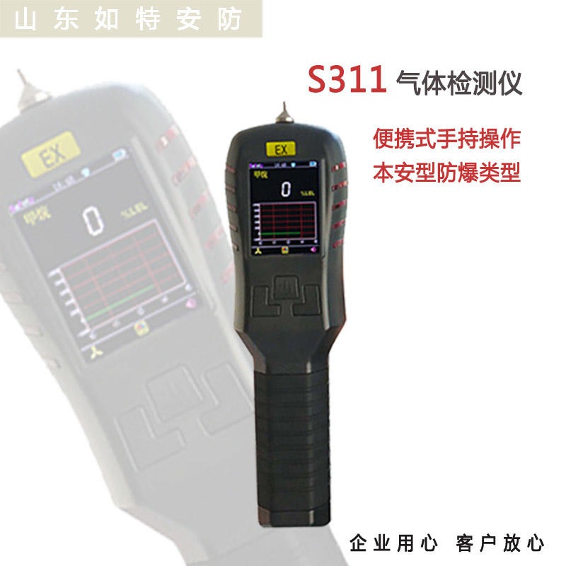 如特安防S311型N2O气体检测仪 泵吸式一氧化二氮气体检测仪 防中毒图片