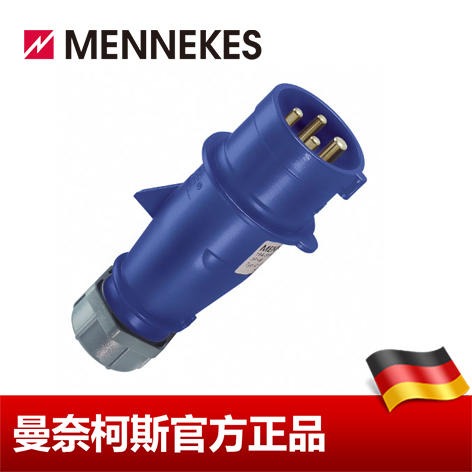 工业插头 MENNEKES/曼奈柯斯 工业插头插座 货号 263 32A 4P 9H 230V IP44 德国进口
