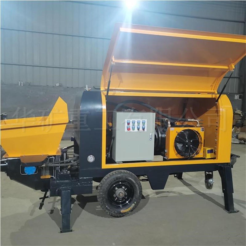 华矿现货 矿用HBT30混泥土输送泵 平稳可靠 HBT30混泥土输送泵图片