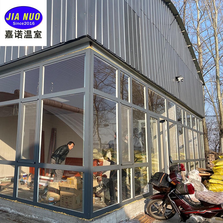 新型智能玻璃温室 坚固耐用观赏性高  玻璃温室大棚 全国承建