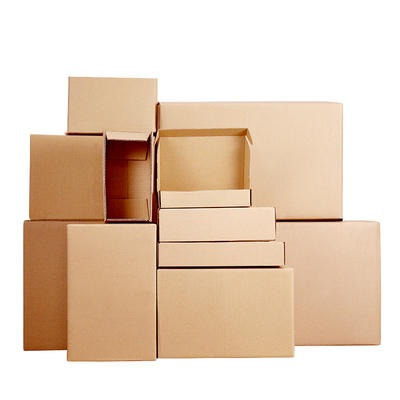 重型纸箱订做三层平口牛皮纸箱定做加强物流快递定制特硬包装箱图片
