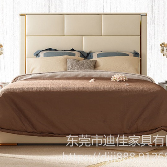 上海实木床 现代简约1.8米松木双人床 1.5米出租简易经济型1.2m单人床