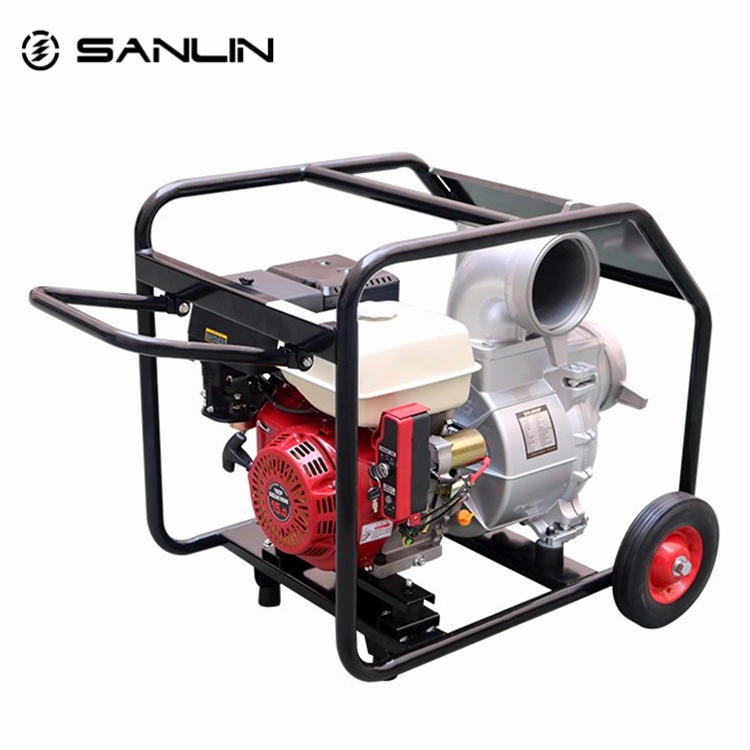 SANLIN抽水泵汽油进出口直径150mm汽油发动机SHL60QP图片