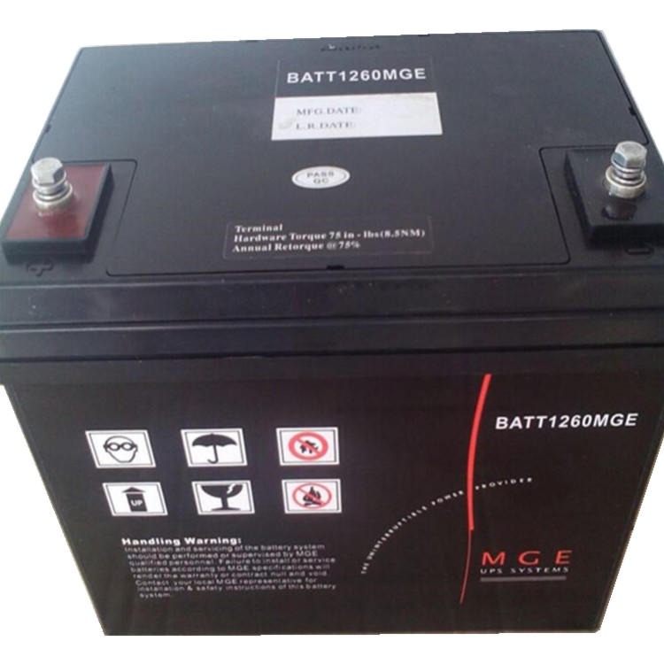 MGE蓄电池M2AL12-80 梅兰日兰12V80AH 施耐德阀控式密封铅酸蓄电池图片