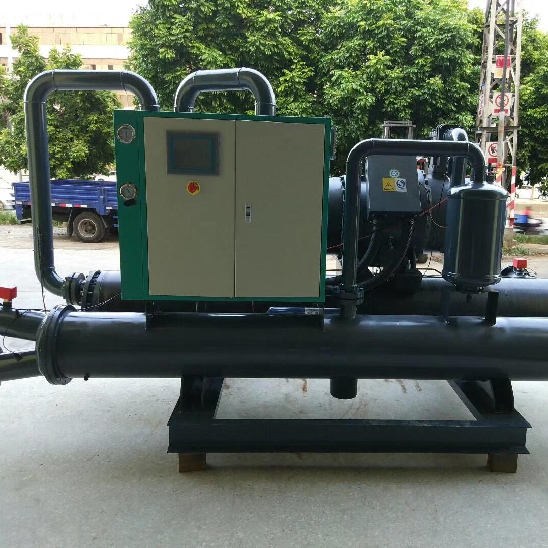 惠州东华厂家直销阳极氧化冷水机  DHT-80HP电镀厂水冷螺杆式冷水机 冷水机组