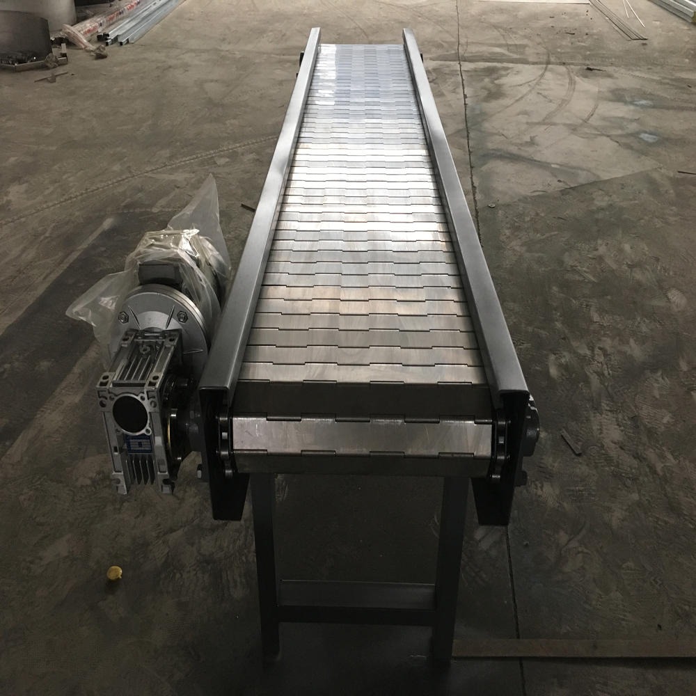 宁津850威诺 厂家直销压铸件输送线 链板式耐高温压铸链板输送机设计制造生产厂家