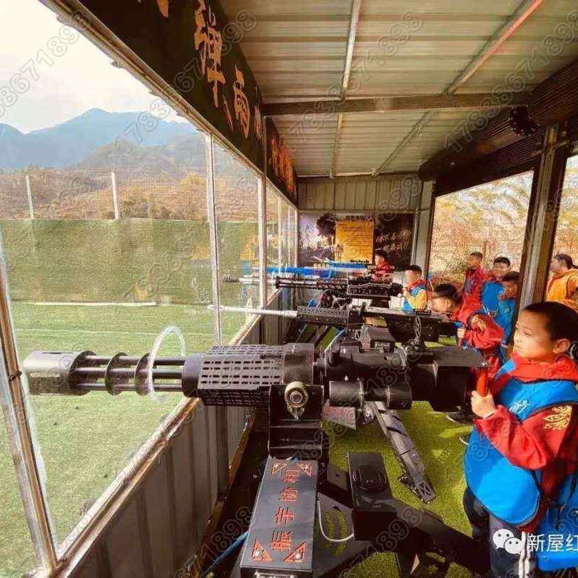 振宇协和儿童小型游乐设备气炮   户外亲子互动打靶游戏设备 军式射击场装备气炮