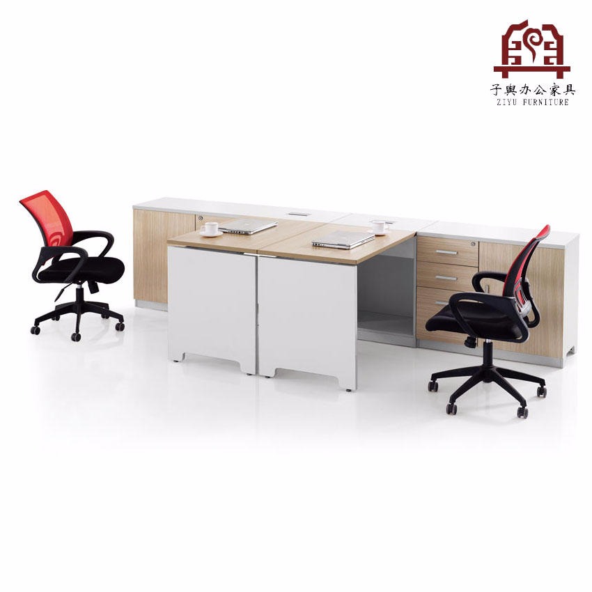 上海工厂定制 办公桌 板式办公家具 办公桌椅 职员桌 子舆家具 ZY-Z-012