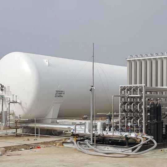 回收液态LNG低温储罐  液态LPG储罐  液体 LCO2储罐   二手LNG气化调压设备 二手调压站工程展示