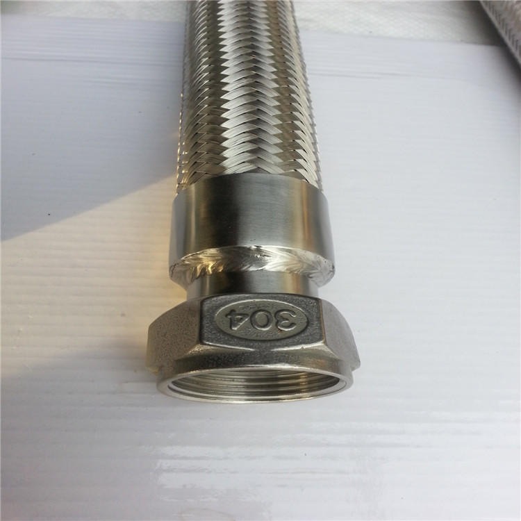 腾旭DN25不锈钢金属软管 高温金属软管 1寸耐高温金属软管