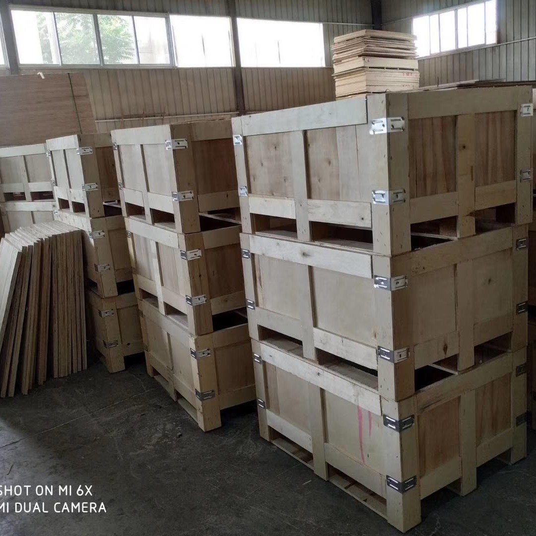 青岛黄岛木质包装厂家定做实木简易框架木箱价格低廉
