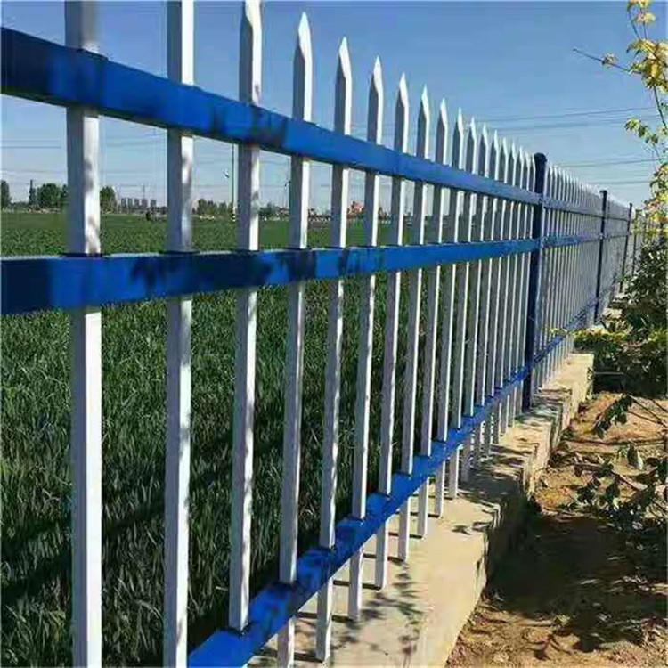 锌钢通透式围墙栏杆港天1.2米高1.5米高现货烤漆防锈格栅网
