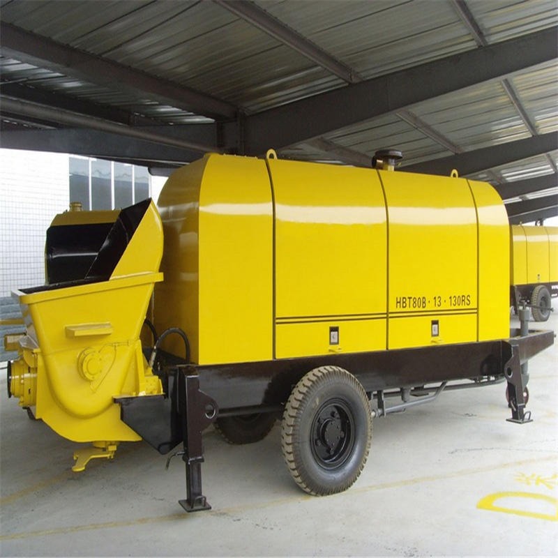 HBT系列电机混凝土输送泵 九天供应混凝土输送泵 性能可靠 泵送能力强