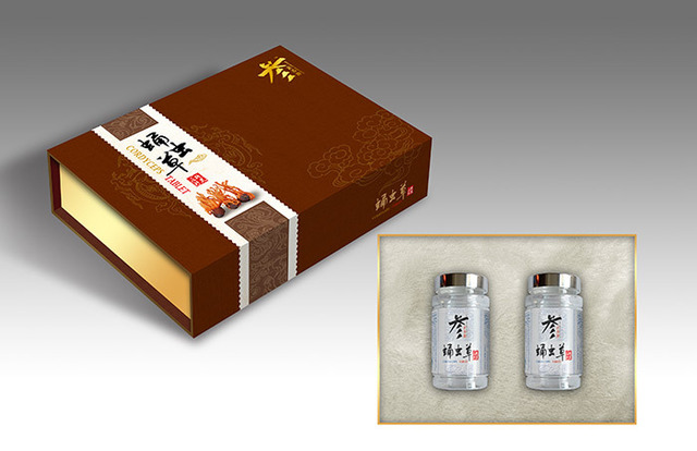 蛹虫草包装礼盒 南京保健品包装盒 蛹虫草包装盒定制