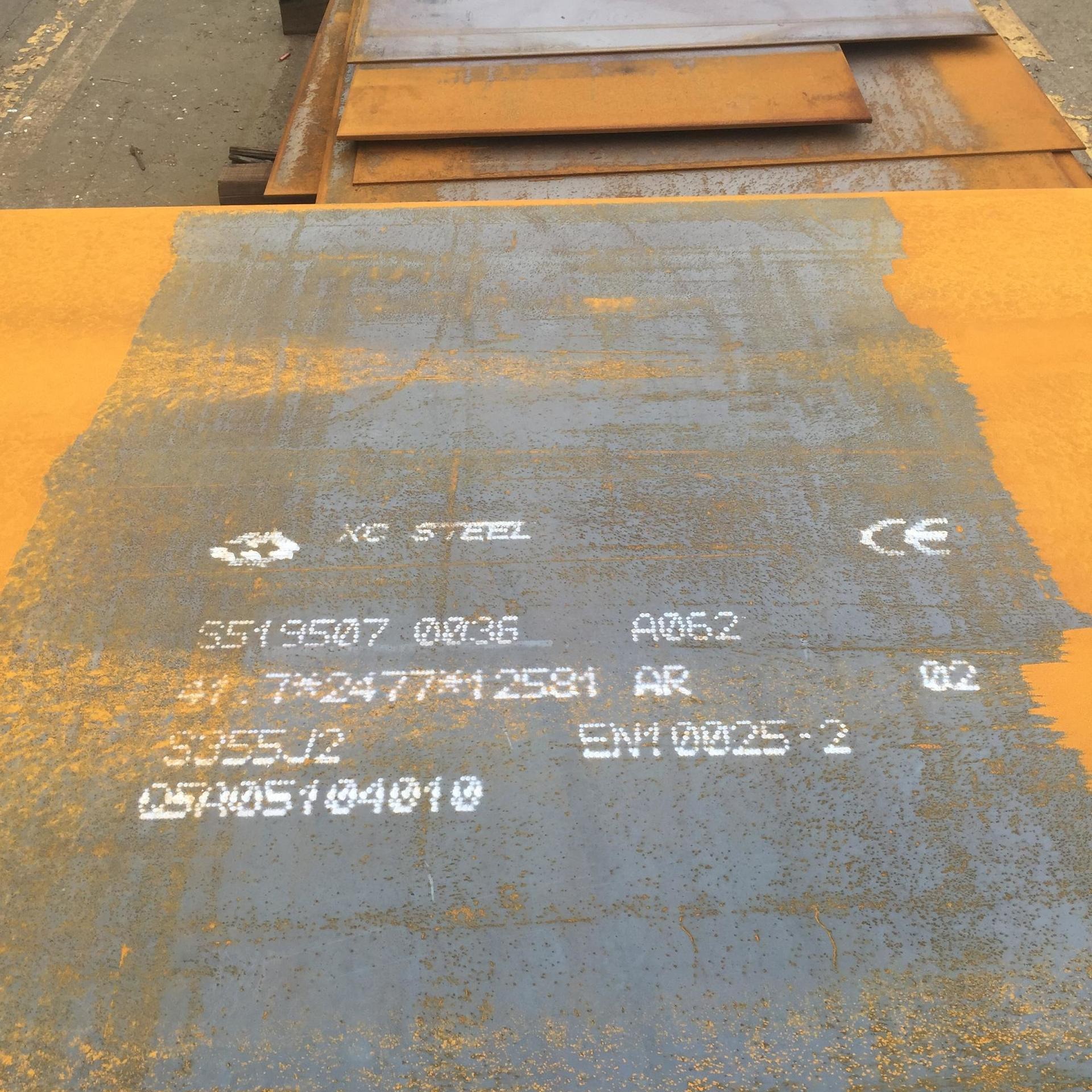 低合金钢板Q345D圆钢切割下料板材
