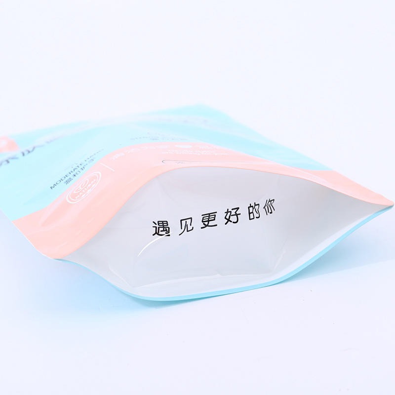 手提液体包装袋定制 设计印刷复合自立软包装袋 洗衣液自立吸嘴袋图片