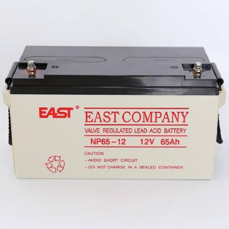 EAST蓄电池NP65-12/12V65AH易事特厂商新报价