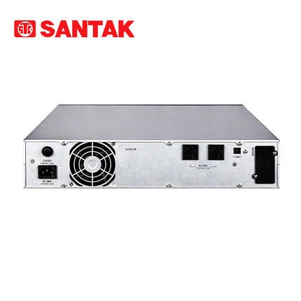 山特C3KR电源 在线式3000VA 2400W机架式机柜电脑服务器UPS不间断电源