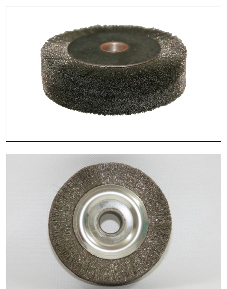 厂家直销扭丝钢丝轮 金属除锈钢丝刷 平行钢丝轮 磨光机用钢丝轮示例图7