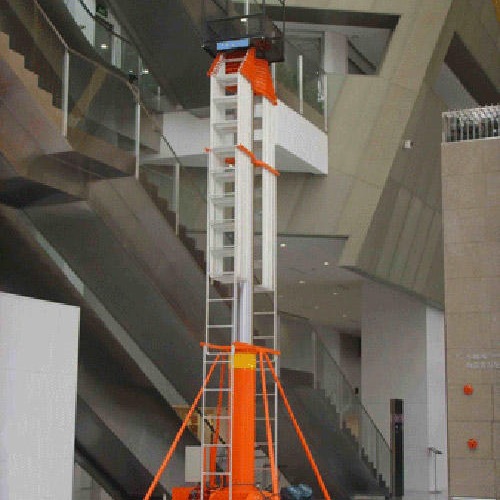 套缸垂直升降梯 移动高空举升机 维修保养登高作业设备赣州市启运厂家