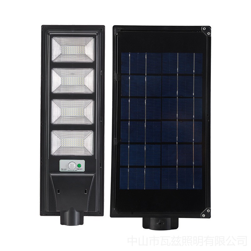 农村太阳能路灯 太阳能灯带遥控 光控太阳能路灯 60W90W120W图片