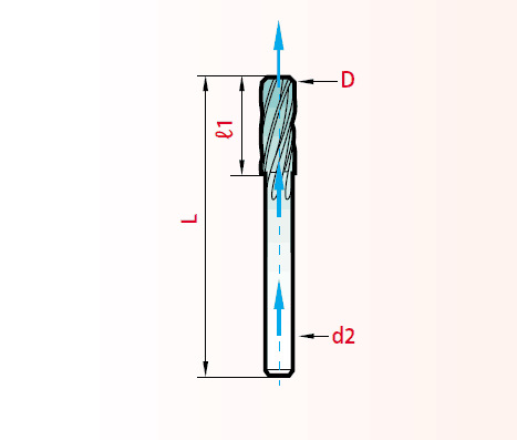 法国MAGAFOR  MAGAFOR马加弗微型铰刀 MAGAFOR铰刀 非标铰刀示例图4