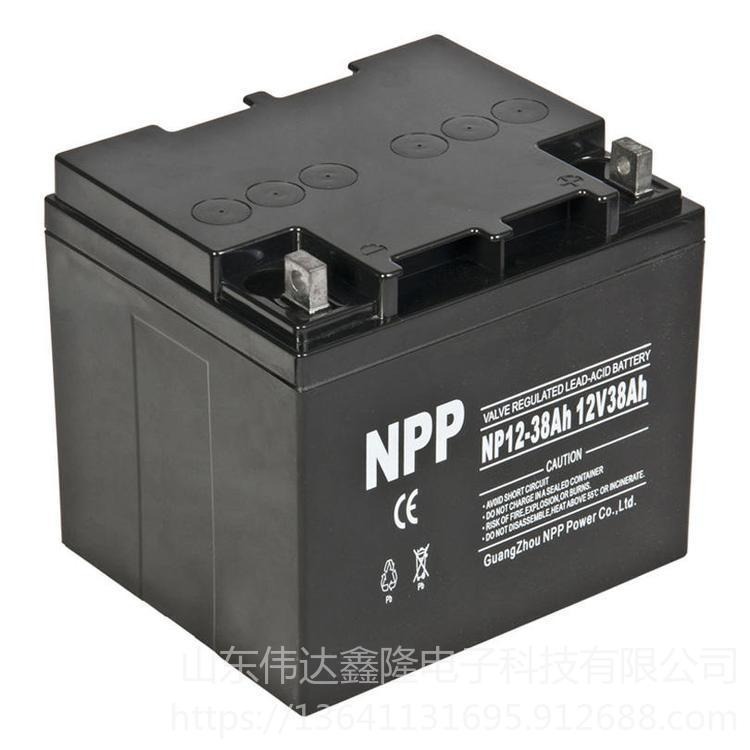 耐普蓄电池厂家NP12-38/12V38Ah报价耐普蓄电池厂家直销