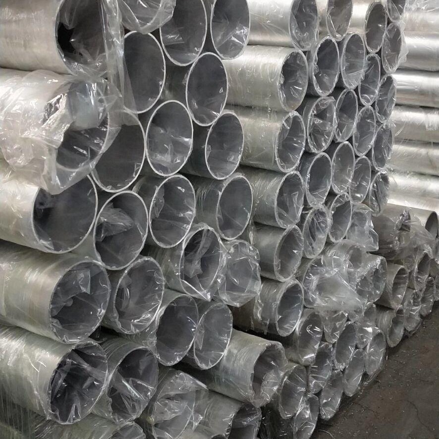 现货6061铝管 6063铝合金圆管 国标铝管 规格全发货快 可定制图片