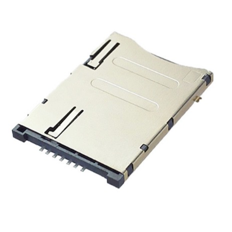 SIM卡座自弹式8P1P-6p1p常闭开关 卡座连接器 电子元器件供应