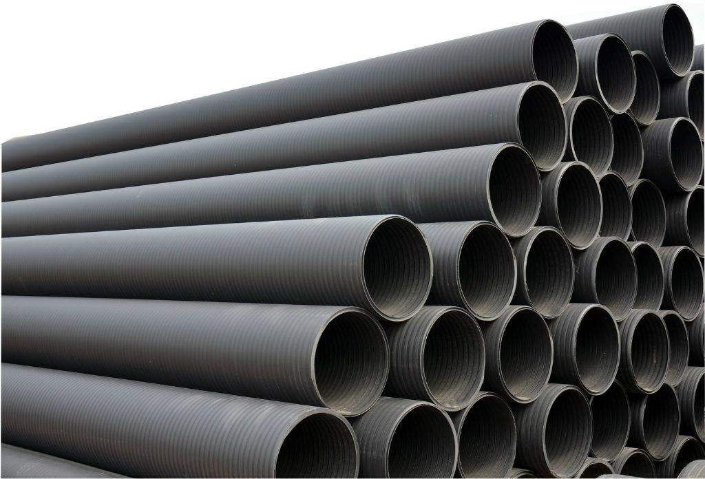 hdpe中空壁塑钢缠绕排水管 聚乙烯塑钢管排水管生产厂家示例图5