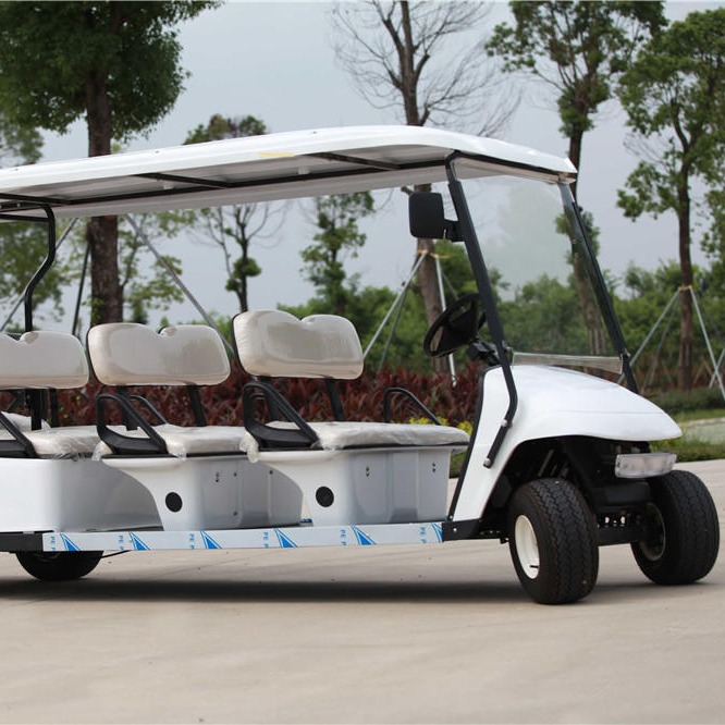 上海高尔夫球车八座 利凯士得看房车 上海八座电动观光车