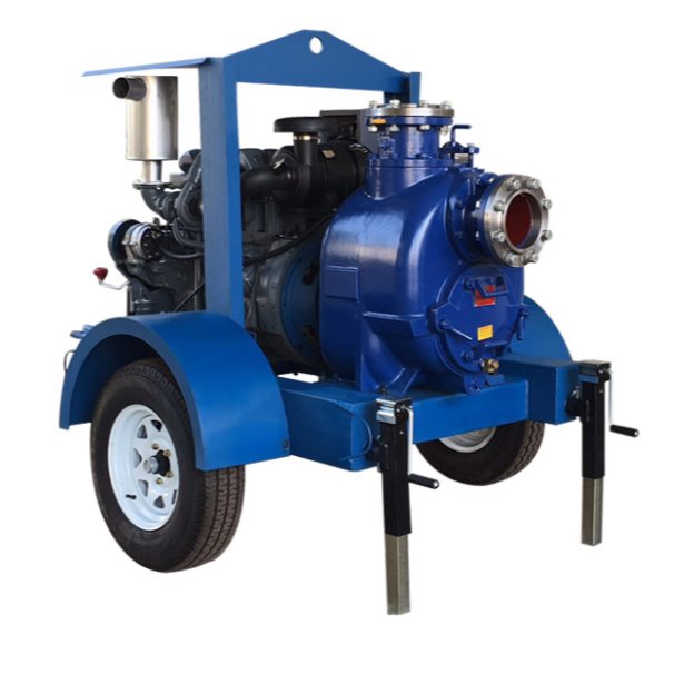 移动柴油污水泵  无需引水柴油机污水泵车 应急移动式柴油排水泵
