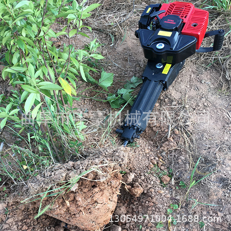 铲式汽油挖树机 手持式链条挖树机 小型断根起苗机示例图7