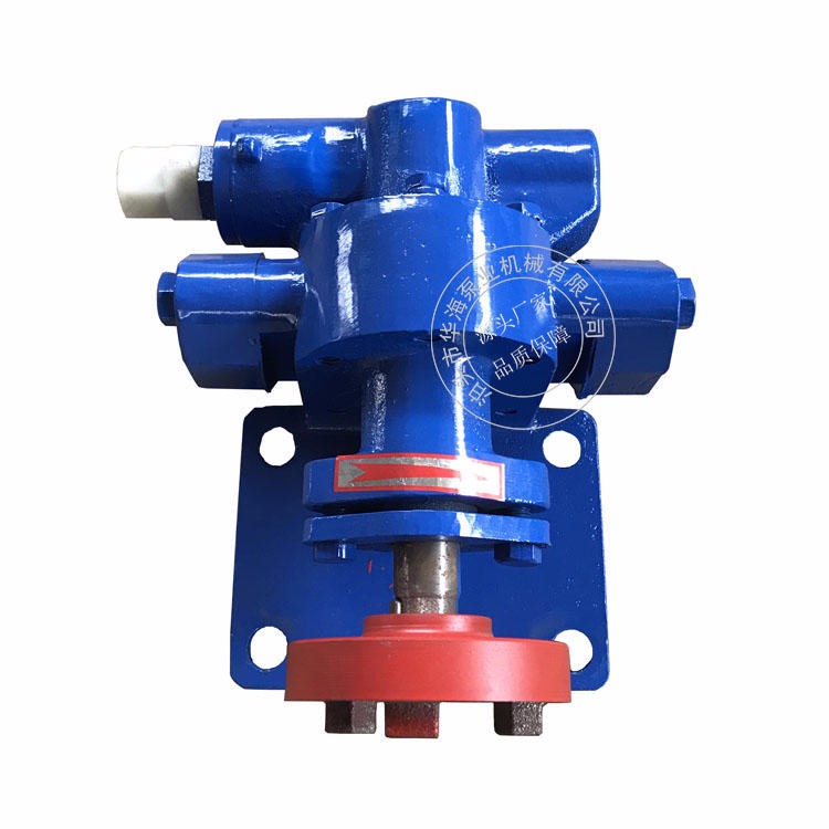 华海泵业厂家生产齿轮泵 KCB-33.3卧式电动耐磨齿轮泵 小型铸铁无泄漏高压燃油 润滑油齿轮泵