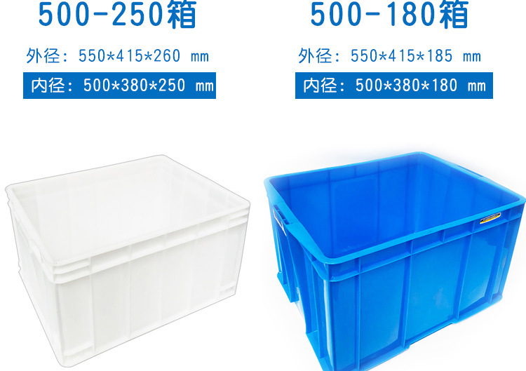 武汉塑料盒子长方形小方盒物料盒周转箱元件盒工具盒示例图10