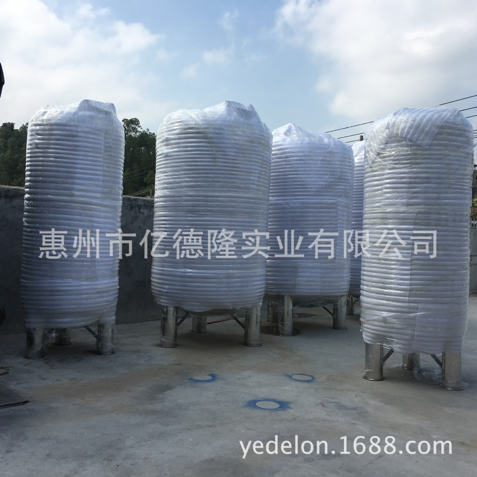 实地厂家10吨无菌水箱 20吨304不锈钢水箱 卧式大型工业保温水箱示例图5