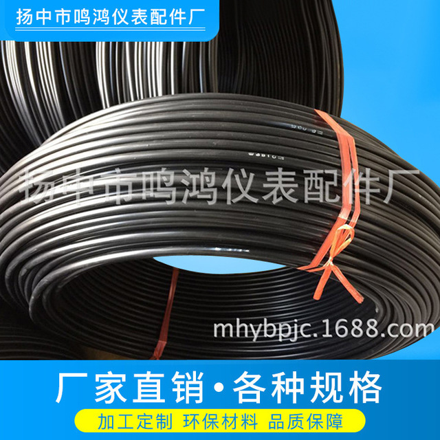 厂家专业生产  鸣鸿PVC护套尼龙管缆  PVC气动管路塑料管  PVC管加工
