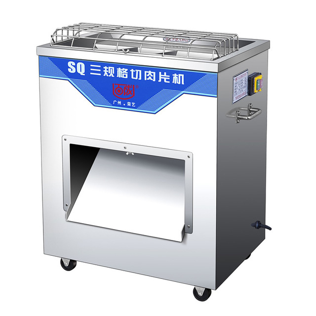百成SQ三规格切肉片机 商用多功能切片机 立式电动大型商用切肉片机图片