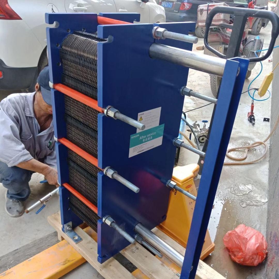 Acare/艾可瑞 舟山海水养殖专用钛板式换热器 DN150口径 可拆板换