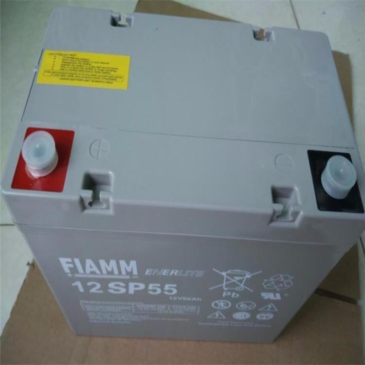 现货 SP1255 非凡蓄电池12V55AH FIAMM电瓶 电力数据机房后备电池 厂家报价
