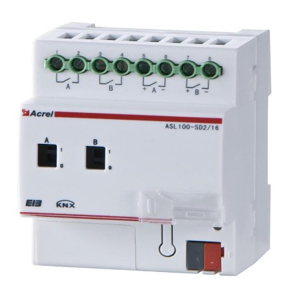 2路0-10V 智能照明调光器 安科瑞ASL100-SD2/16 双回路开光控制图片