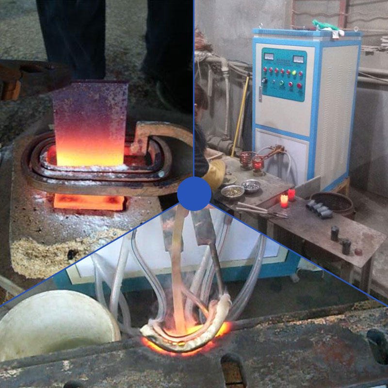 蓝硕 高频感应焊机 棒料锻造炉 高频感应加热设备 高频焊机钎焊