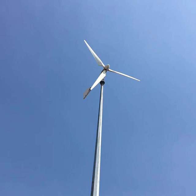 可定制3000W风光互补风力发电机 持久耐用3千瓦风力发电机自产自销图片