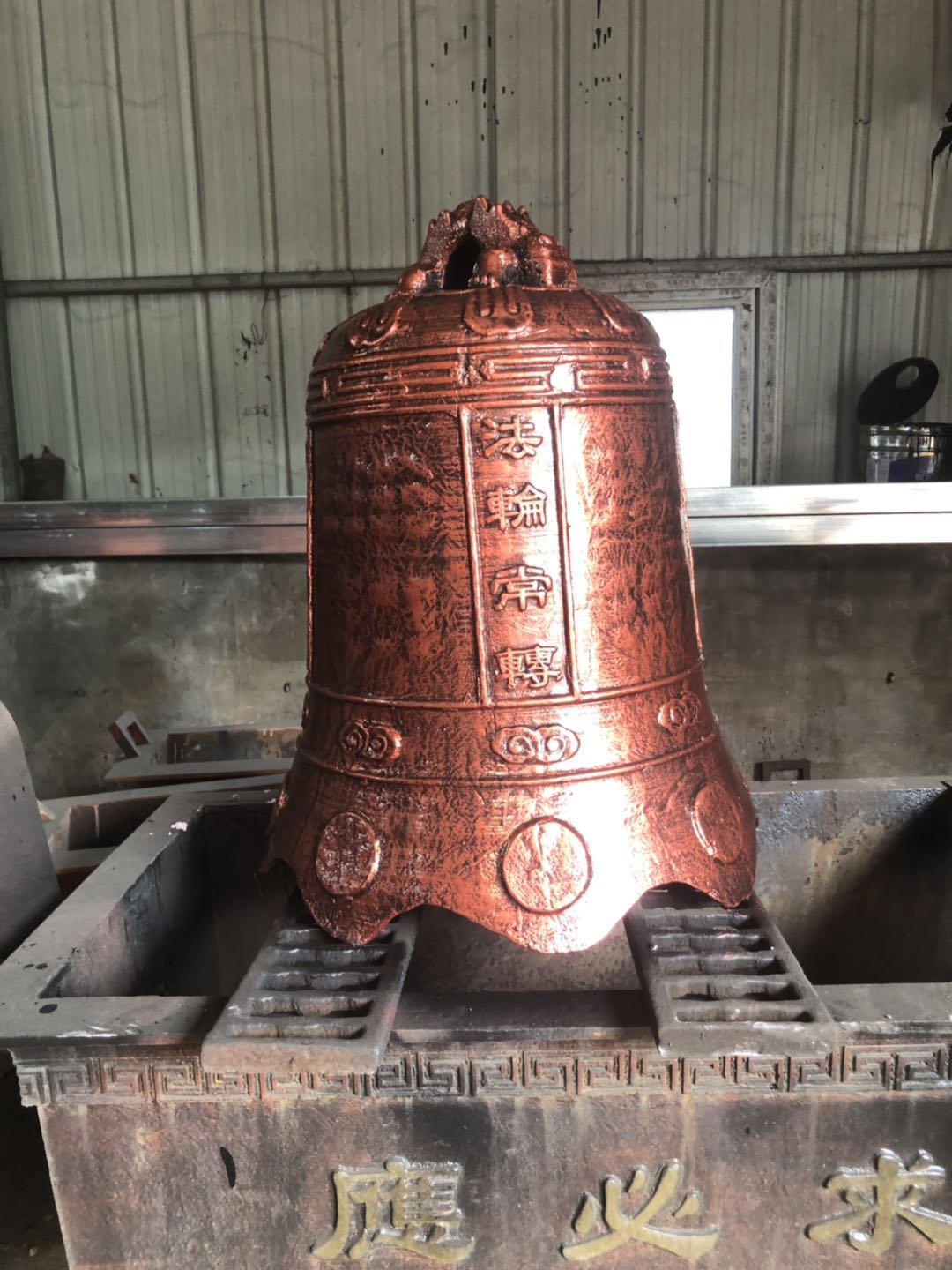 铁钟 温州慈宏法器生产铸造教堂铁钟 黄铜铁钟 喇叭形铁钟
