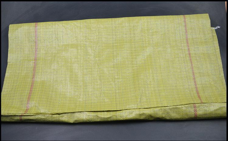爆款土黄色编织袋90*120中厚打包编制袋搬家袋平方50克通用包装袋示例图10