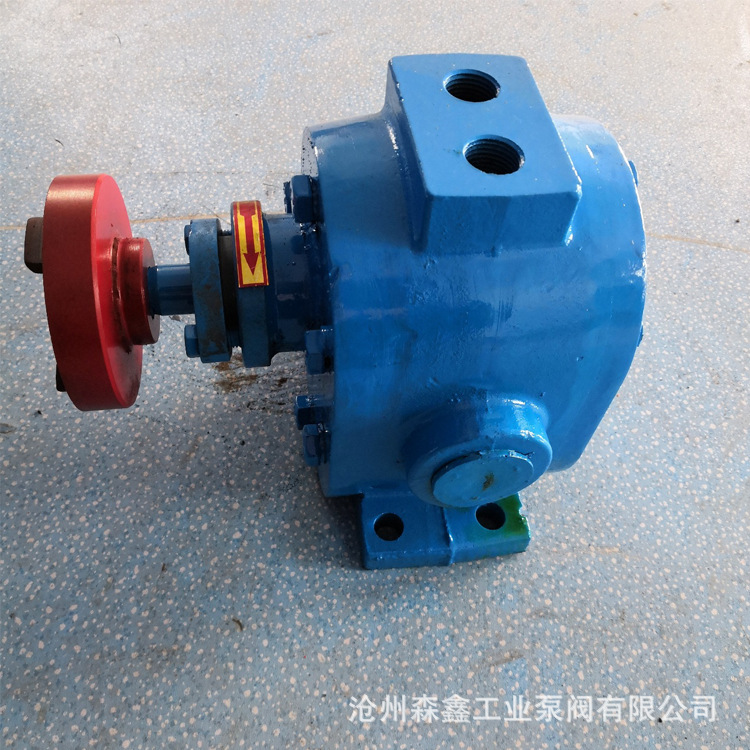 厂家直销 RCB5/0.6沥青输送夹套保温齿轮泵 重油树脂输送泵沥青泵示例图7