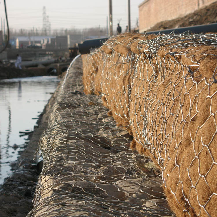 钢筋石笼网 拧边石笼网 昌邦 包塑边坡景观石笼网 常年供应