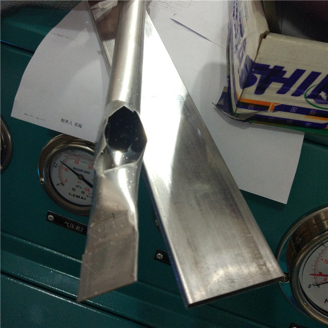 铝扁管耐压爆破试验台 高频焊接扁平铝管压力试验台
